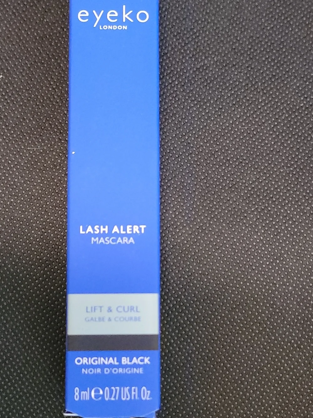 Eyeko Lash Alert Mascara — Blue Packaging, Black Shade